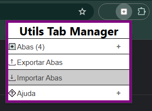 Chrome - Tab Manager